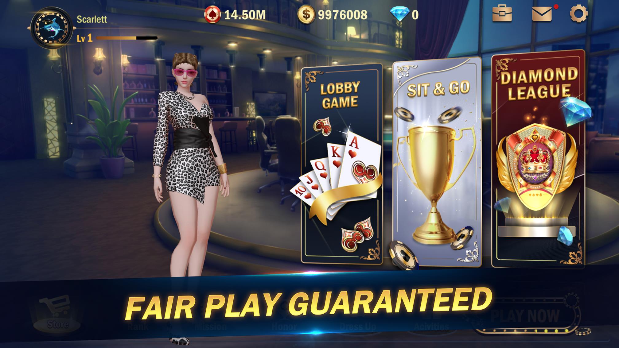 Hi Poker 3D:Texas Holdem应用截图第1张