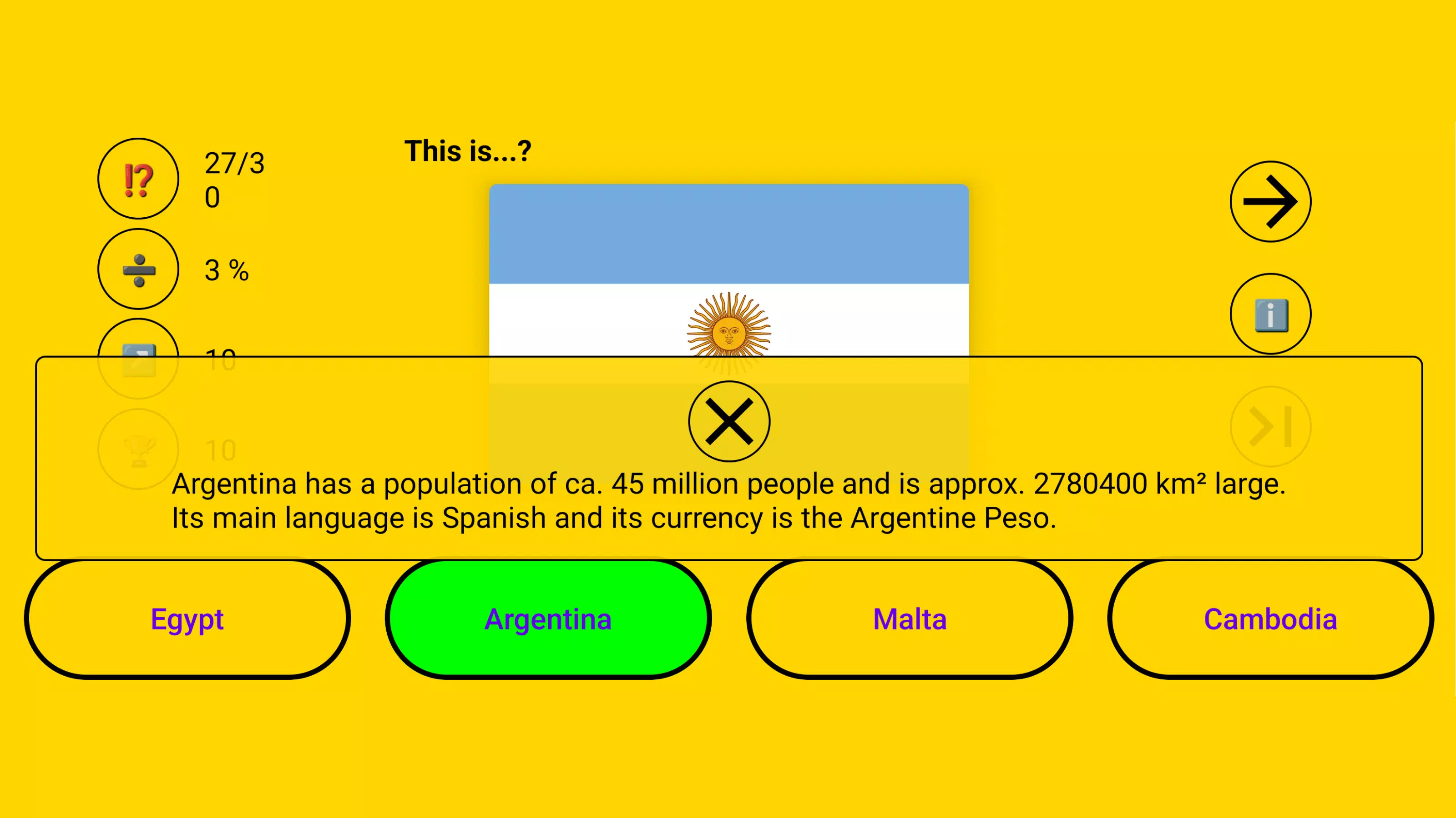 Super Flags! Flag Quiz スクリーンショット 3