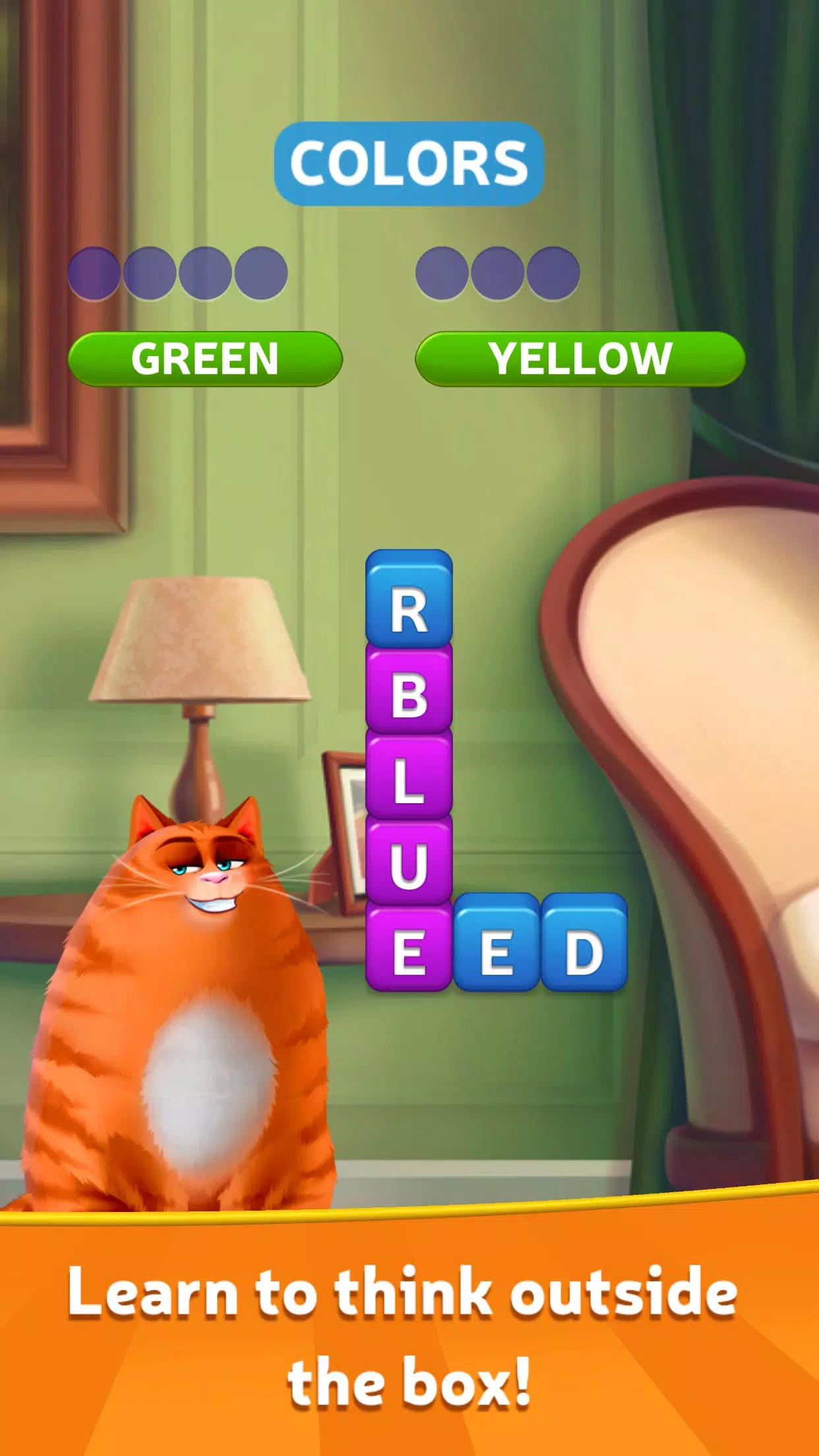 Kitty Scramble: Word Game应用截图第0张