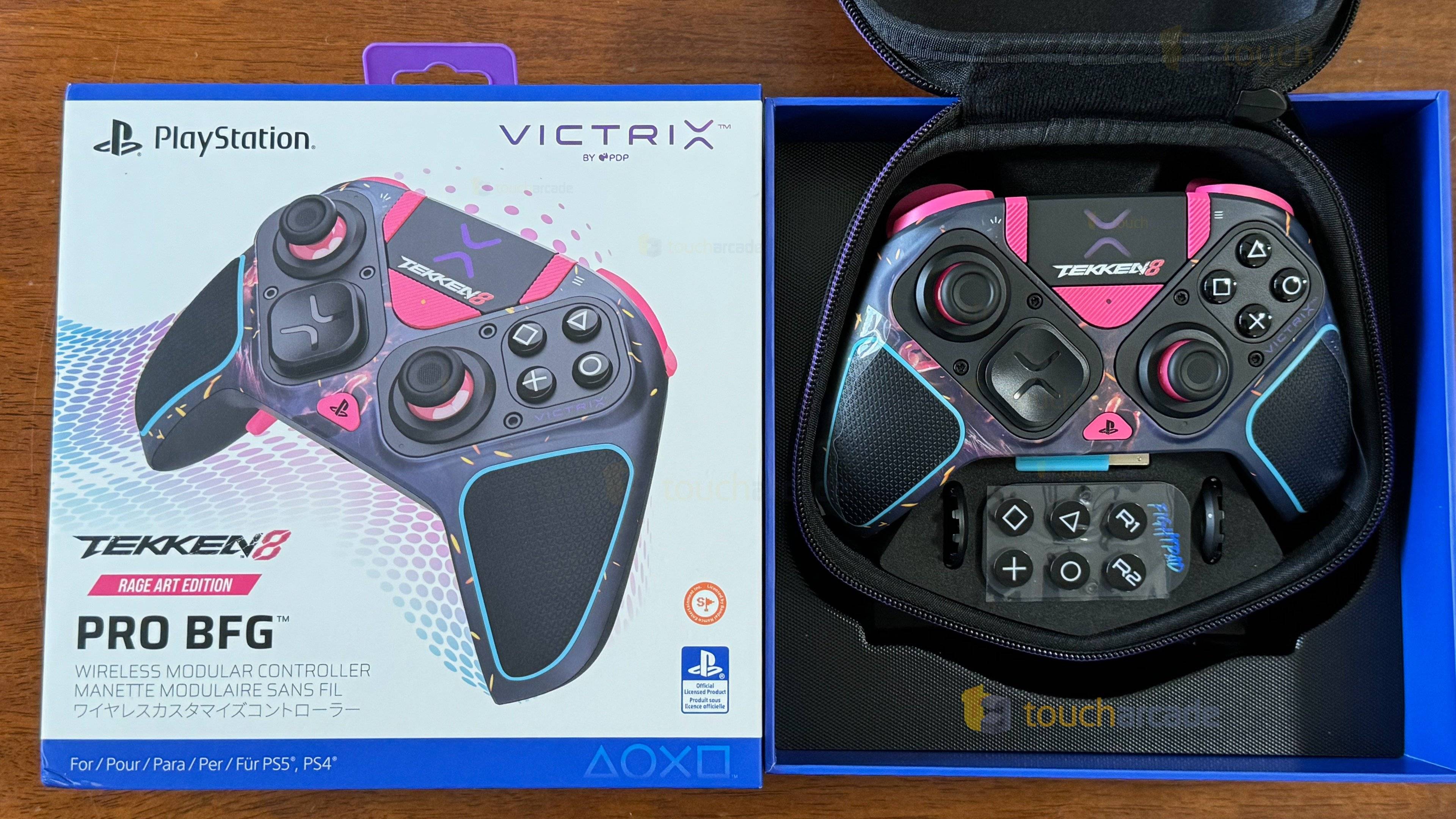 Victrix Pro BFG Tekken 8 Rage Art Edition Contents