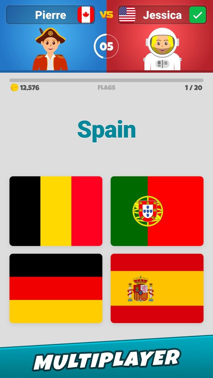 Flags of the World 2: Quiz 스크린샷 2