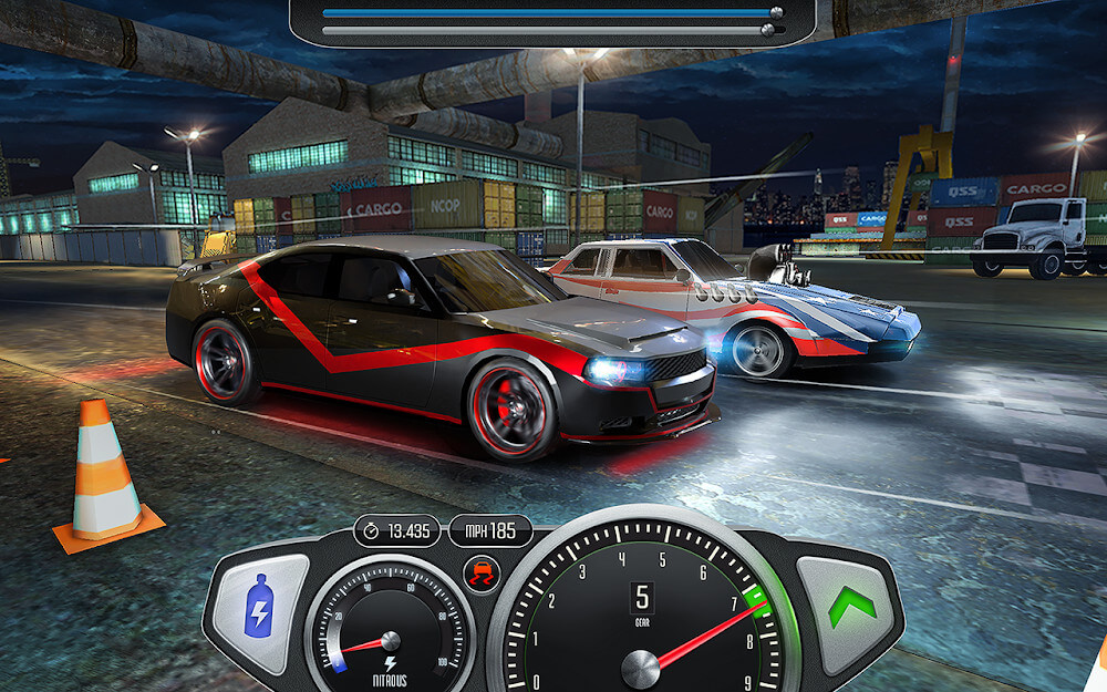 Top Speed: Drag & Fast Racing Mod Screenshot 0