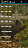 Wild Boar Sounds Ảnh chụp màn hình 0