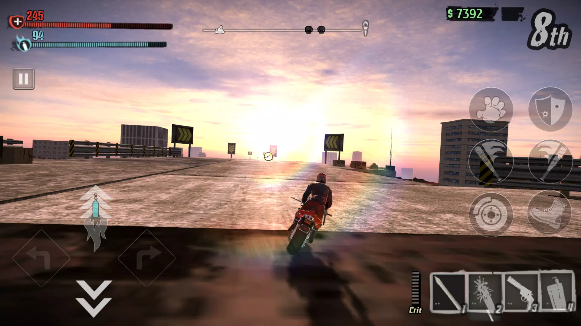 Road Redemption Mobile Schermafbeelding 2