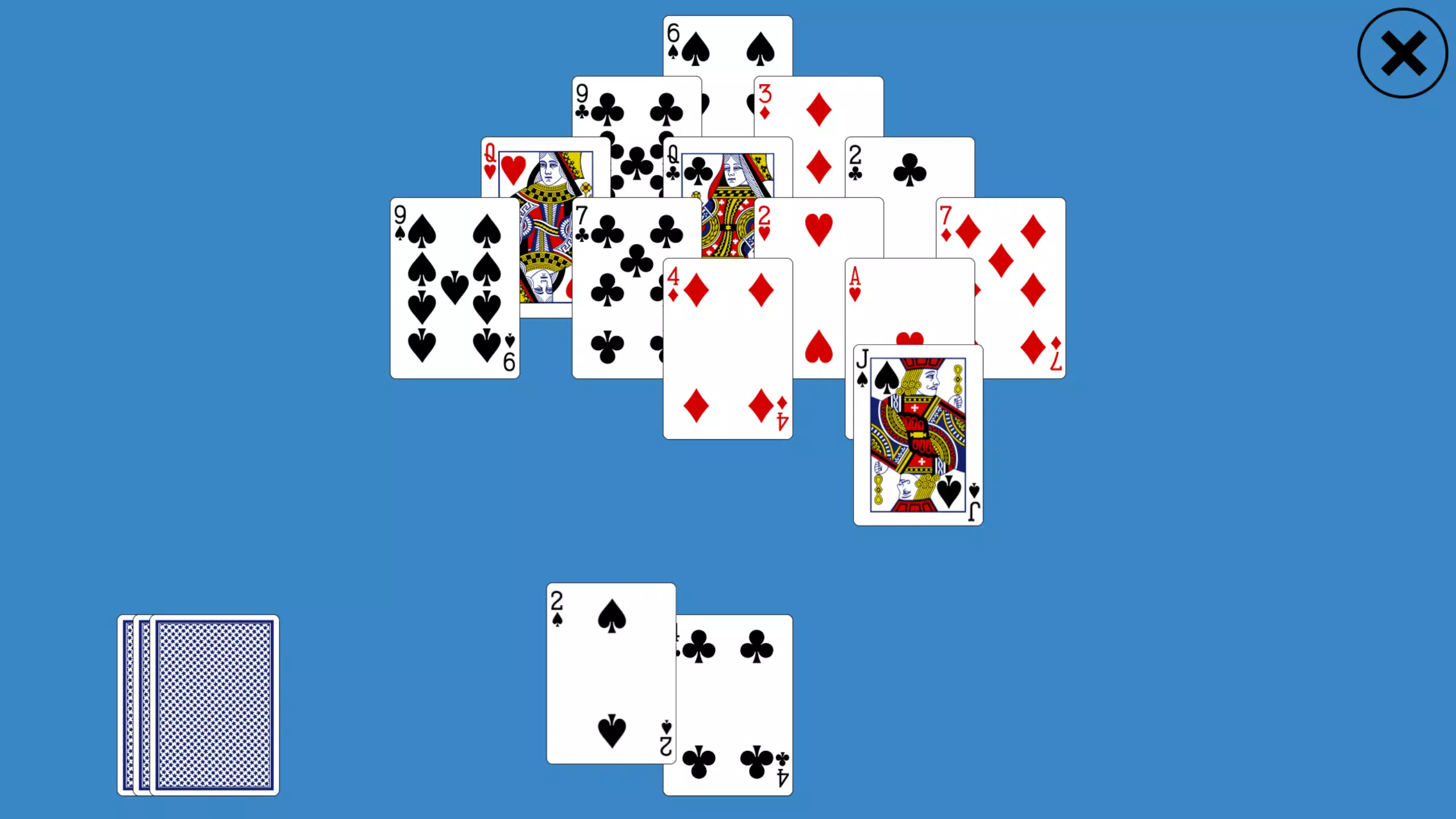 Classic Pyramid Solitaire Скриншот 2