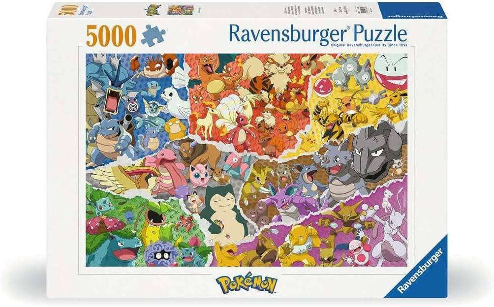 Ravensburger Pokemon 5000拼圖拼圖拼圖