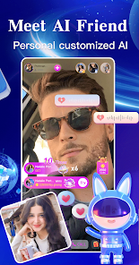 FU Live-Live video , AI chat Captura de tela 2