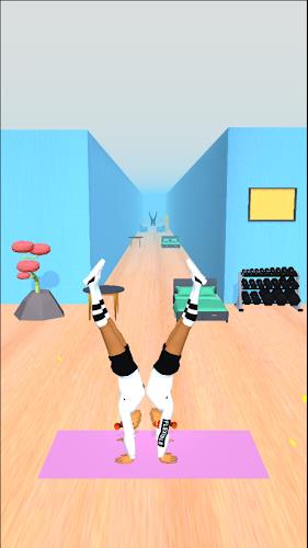 Flex Run 3D: Flexy Yoga Schermafbeelding 1