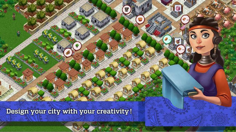 Townscapes: Farm&City Building 스크린샷 0