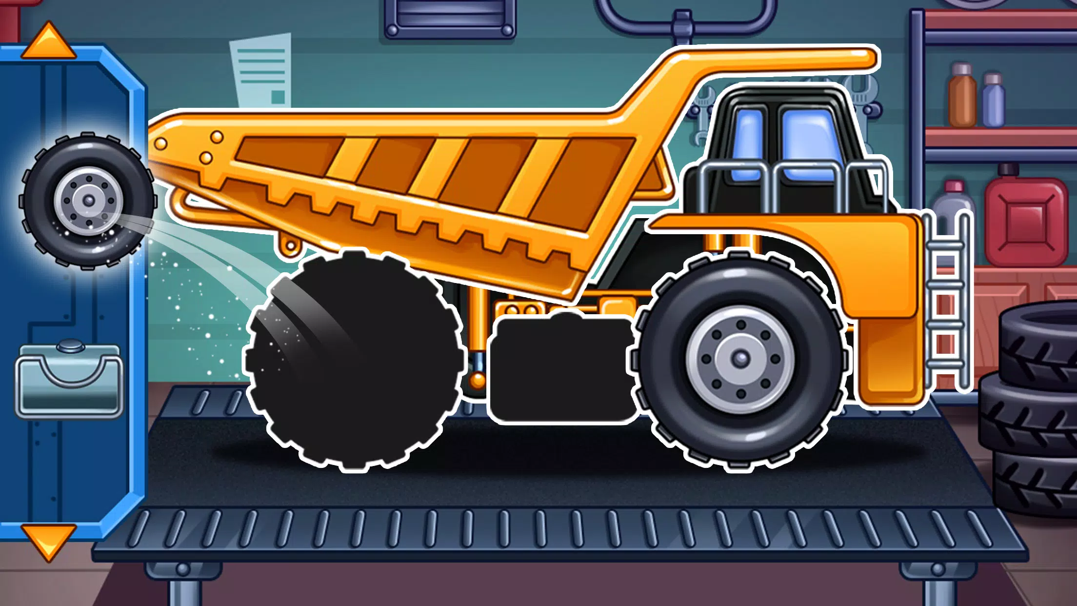 Construction Truck Kids Games Скриншот 2