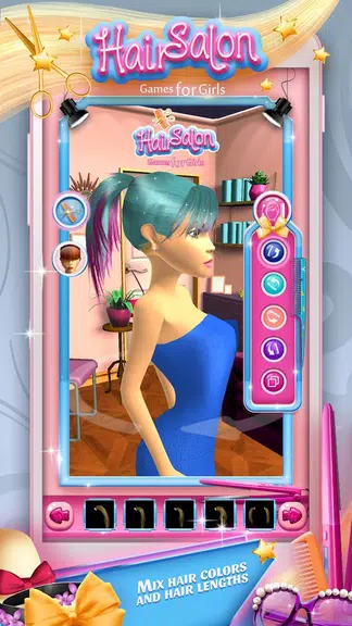 Hair Salon Games for Girls Скриншот 3