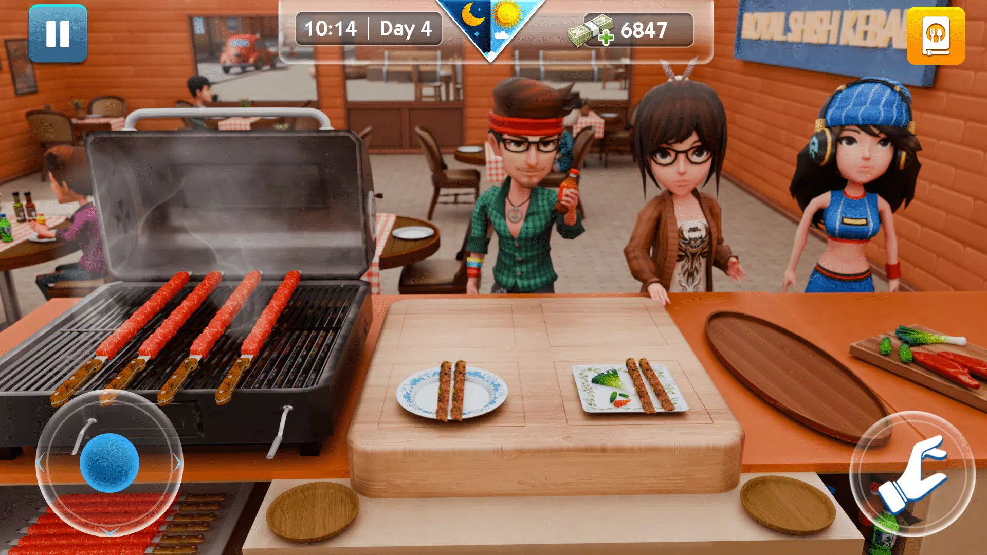 Kebab Food Chef Simulator Game应用截图第1张