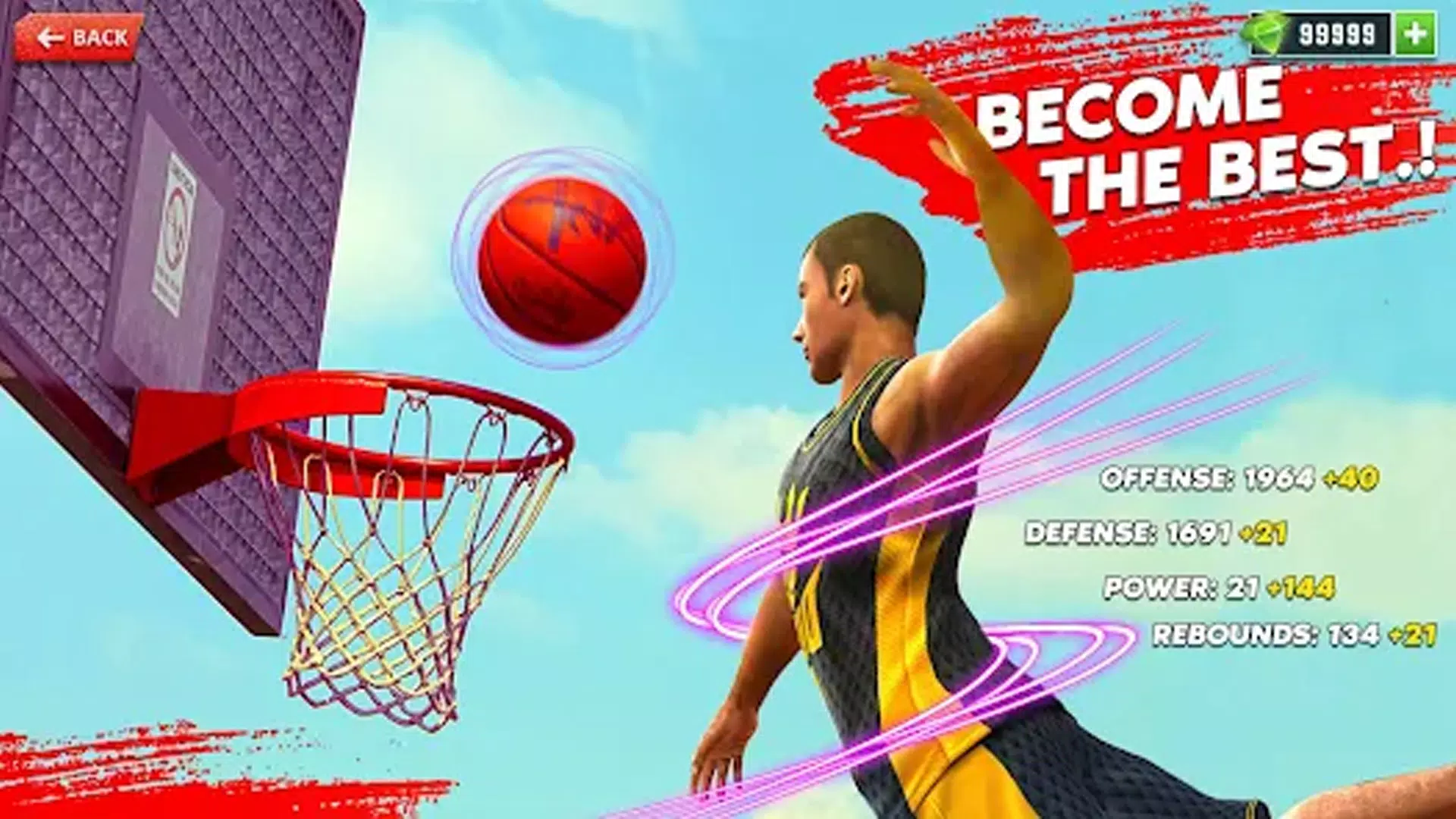 Basketball Games 2023 Offline ဖန်သားပြင်ဓာတ်ပုံ 2