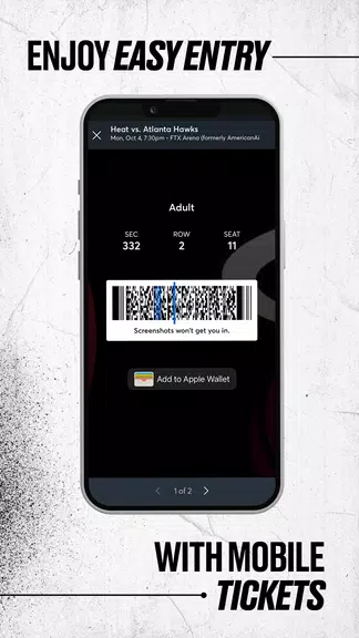 Miami HEAT Mobile Tangkapan skrin 2