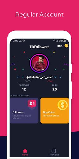 TikFollowers - Get Free Tiktok Followers and Likes Ekran Görüntüsü 2