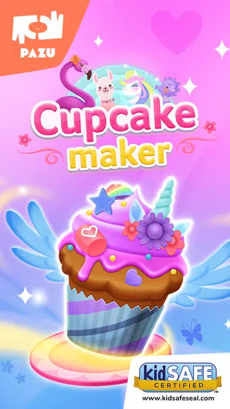 Cupcake maker cooking games Schermafbeelding 0