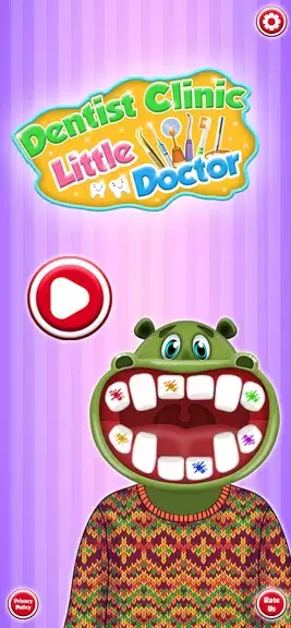 Hippo's Doctor : Dentist Games应用截图第2张