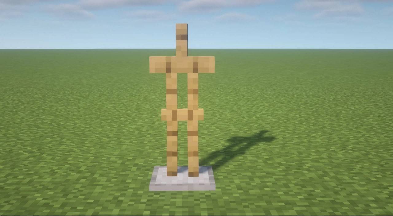 Tumayo para sa Armor Minecraft