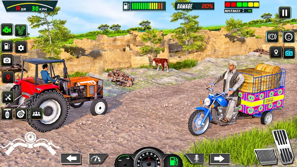 Tuk Tuk Rickshaw: Auto Game Screenshot 0