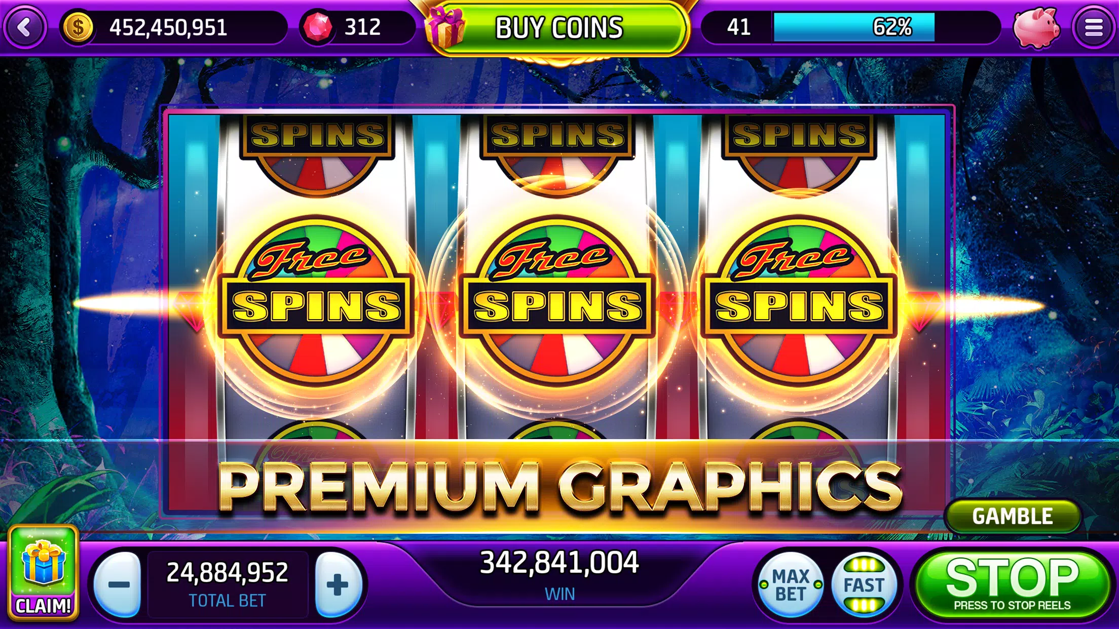 Vegas Classic Slots—777 Casino Tangkapan skrin 3