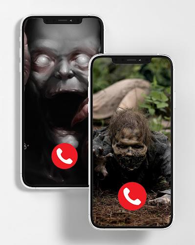 zombie horor fake video call Captura de pantalla 2