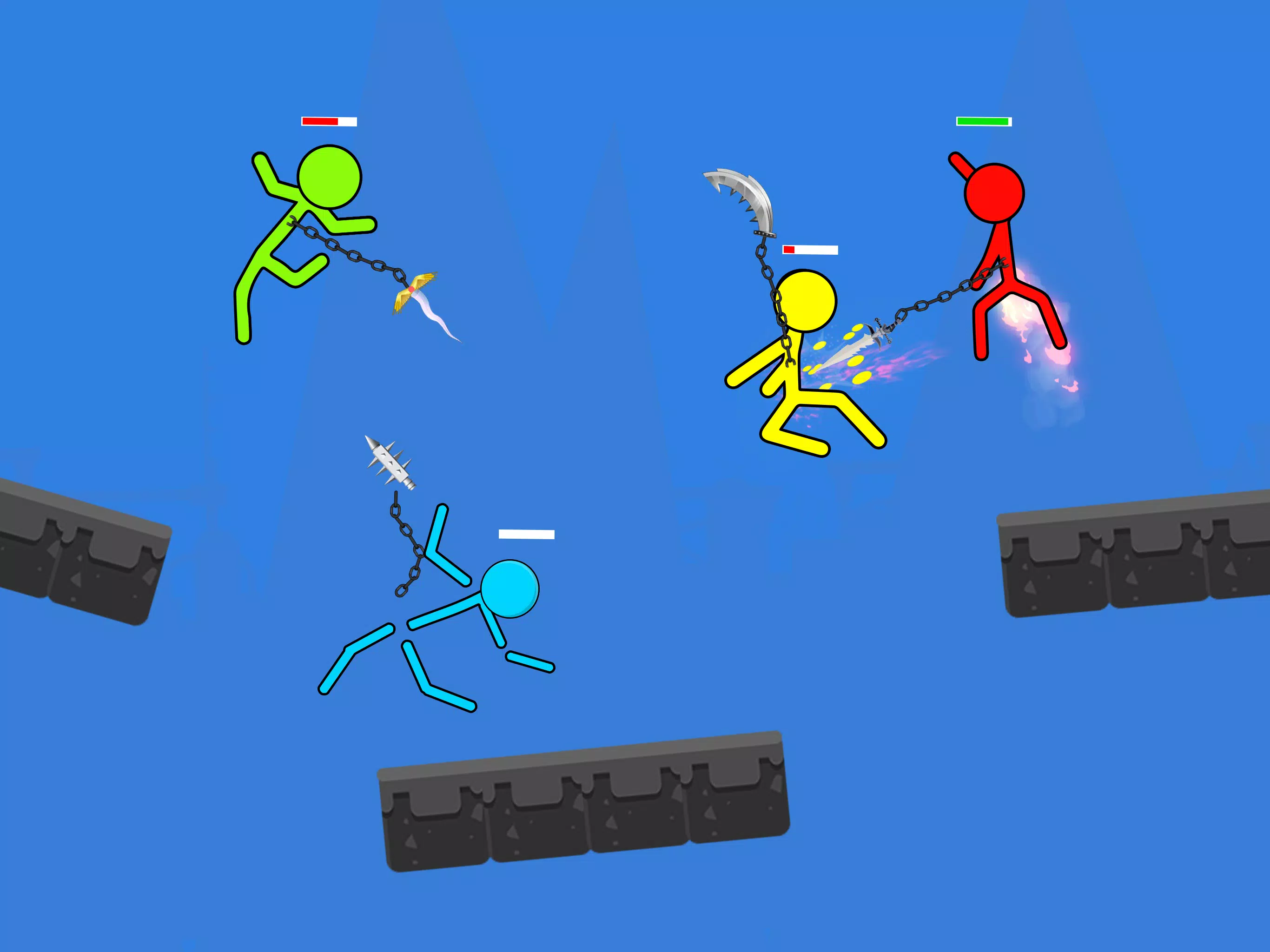 Stick Hero Stickman Smasher ဖန်သားပြင်ဓာတ်ပုံ 3