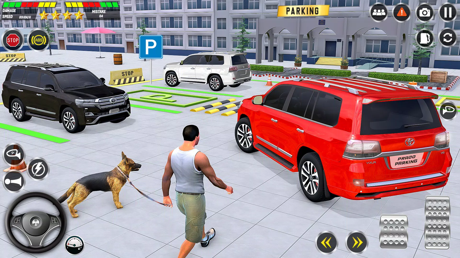 Modern Prado Parking Games 3D Schermafbeelding 0