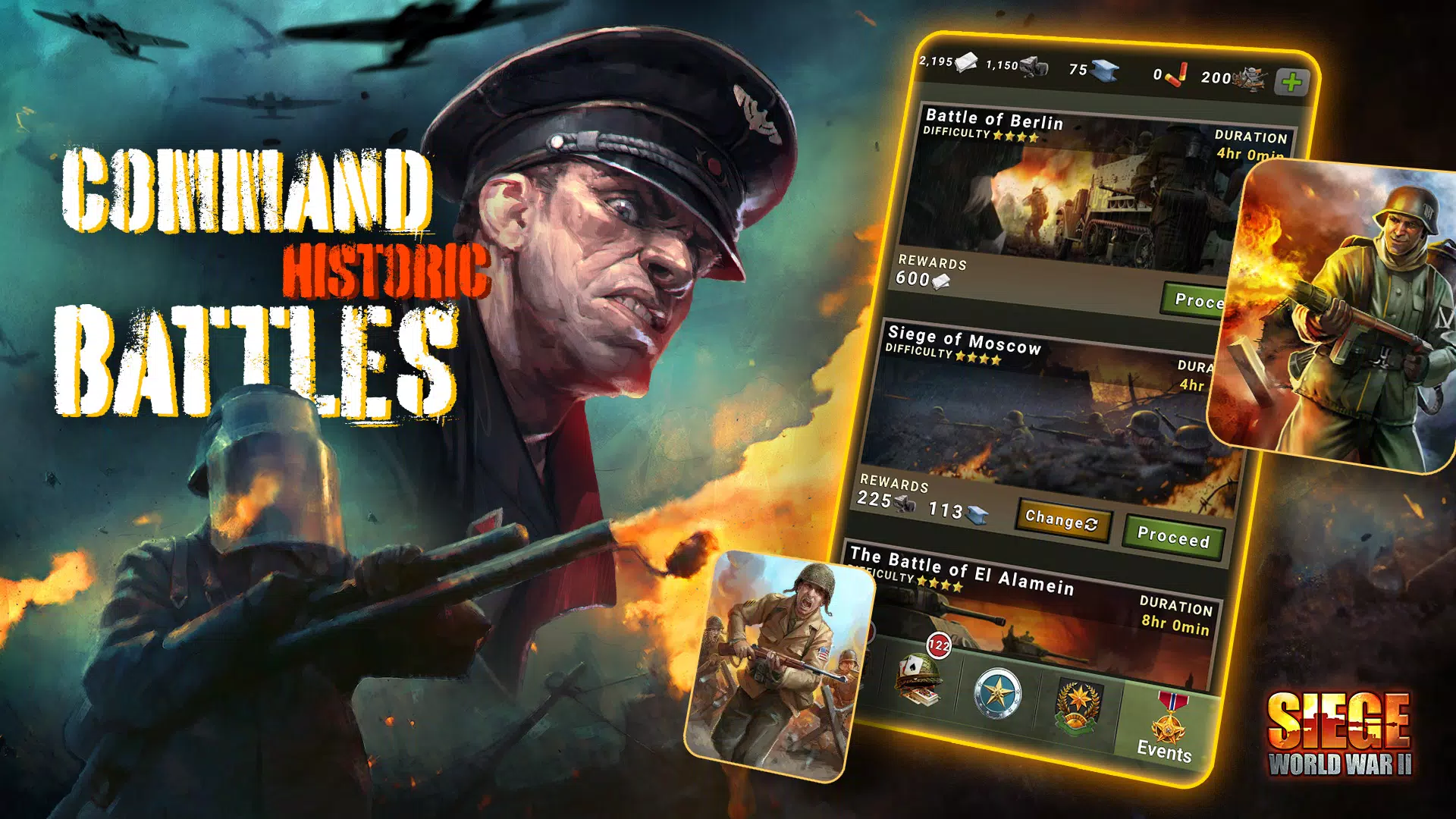 Schermata SIEGE: World War II 2