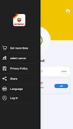 VPN Germany - DE VPN Proxy Captura de tela 3