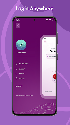 CompassVPN: Fast Unlimited VPN Captura de pantalla 2