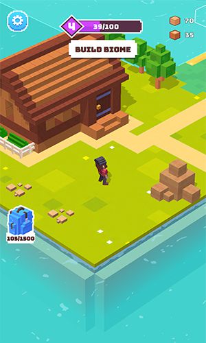 Craft Valley - Building Game Скриншот 2