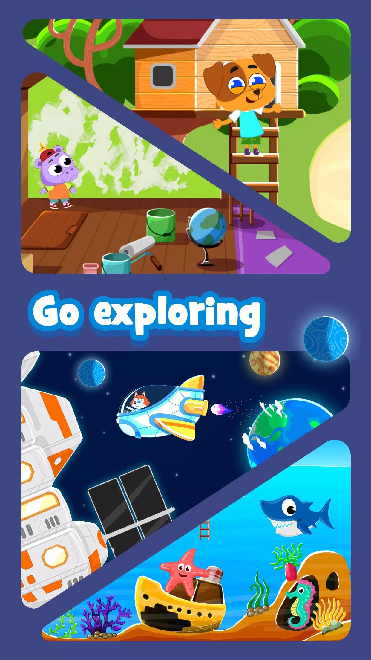 Alex The Explorer Kids Game スクリーンショット 1