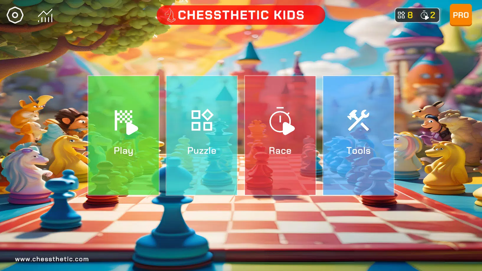 Chessthetic Kids Captura de pantalla 0