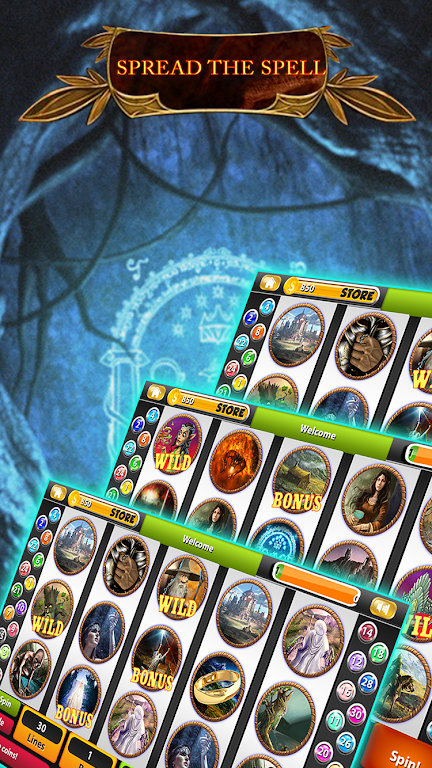 Lord of the Slots Casino Ring ဖန်သားပြင်ဓာတ်ပုံ 0