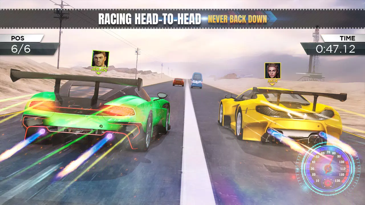 Crazy Speed Car Racing Offline स्क्रीनशॉट 0