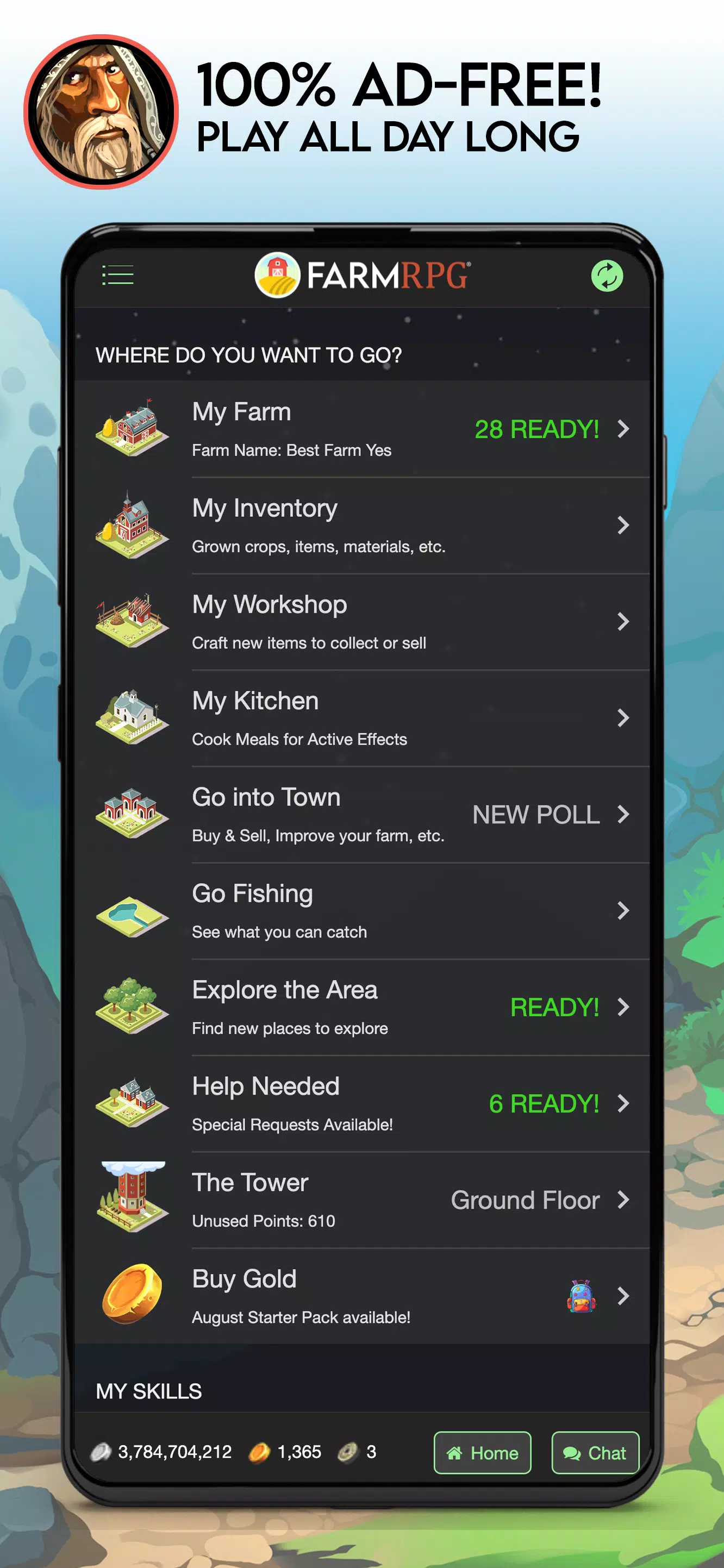 Farm RPG Скриншот 0