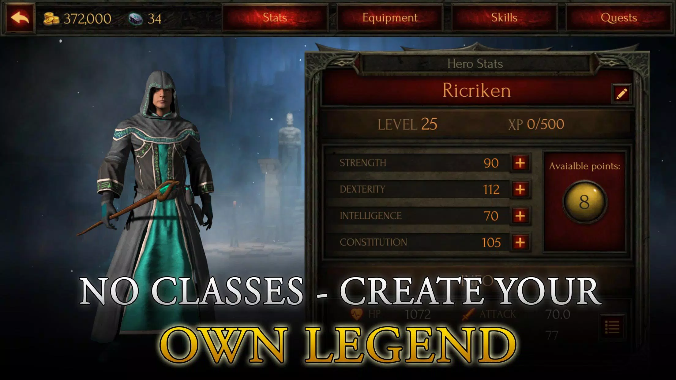 Arcane Quest Legends Offline Tangkapan skrin 2