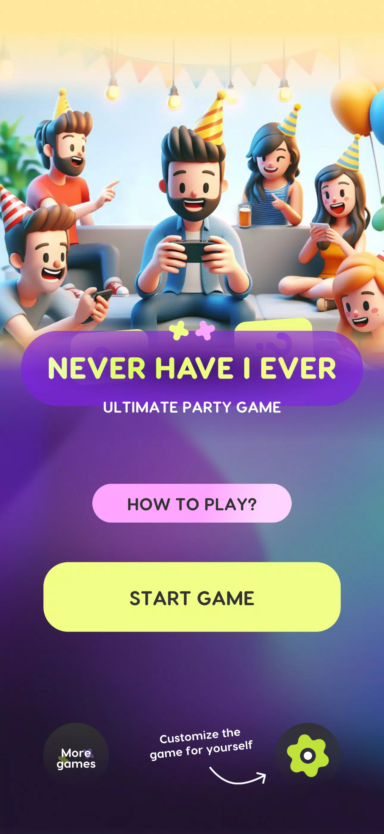 Schermata Never Have I Ever: Dirty Party 3