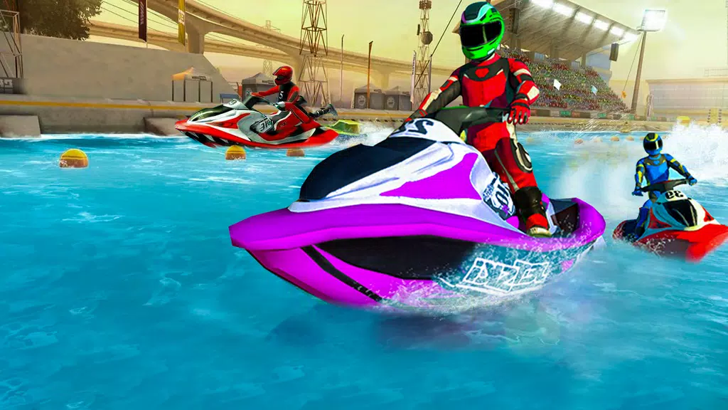 Jet Ski Racing Simulator Games Capture d'écran 0