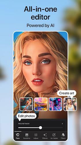 Lensa: photo editor & AI art Screenshot 0