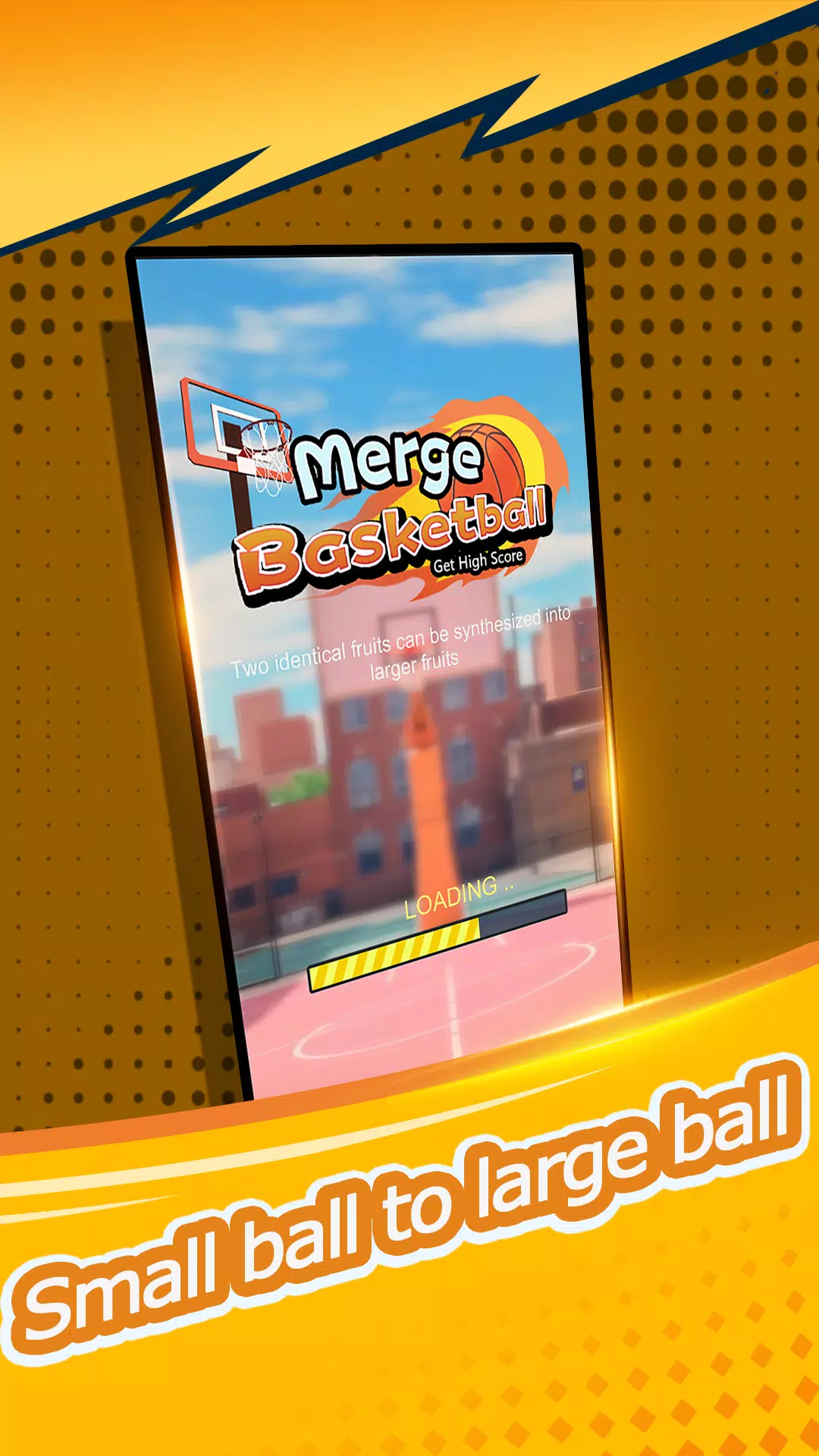 Merge Basketball:Get HighScore Captura de pantalla 0