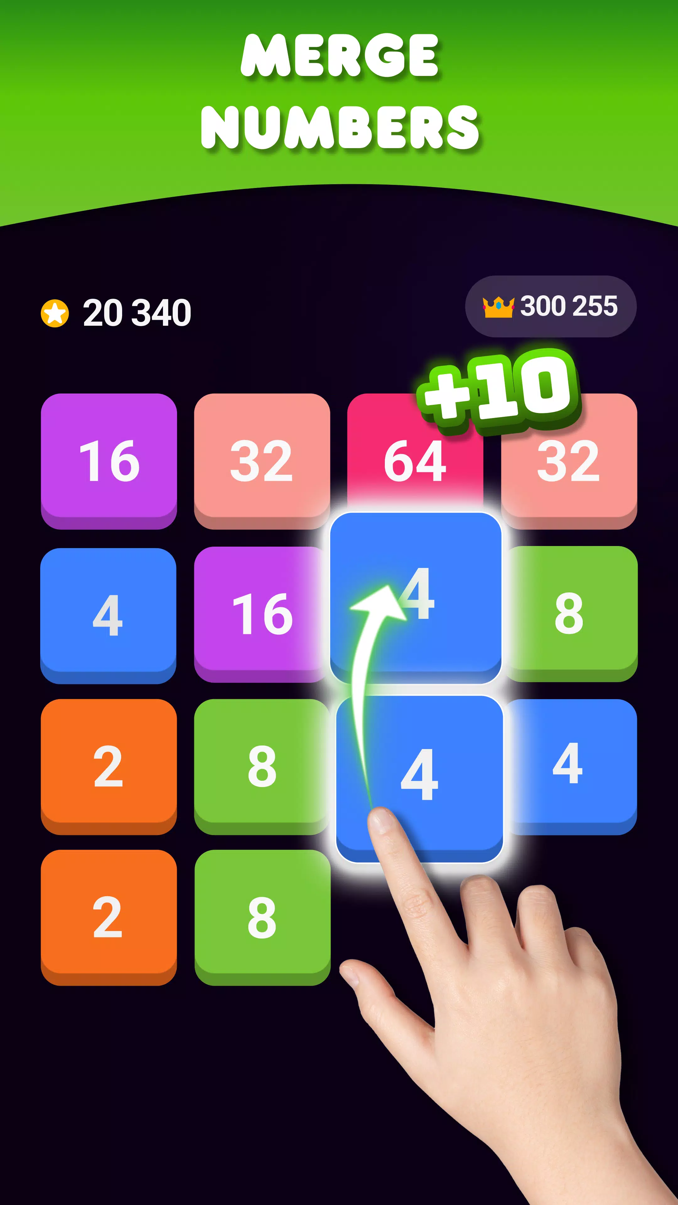 2048: Puzzle Game! Merge Block Schermafbeelding 0