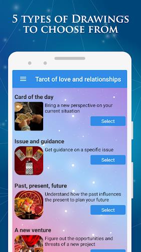 Tarot of Love, Money & Career Schermafbeelding 2