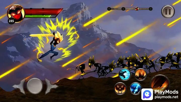 Stickman Legends: Shadow Fight Offline Sword Game Tangkapan skrin 3