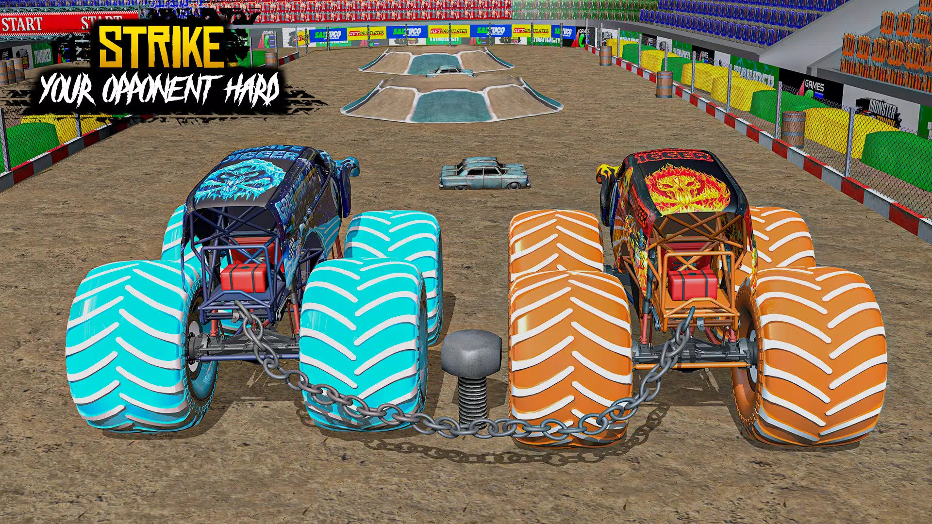 Monster Truck 4x4 Racing Games Captura de pantalla 2