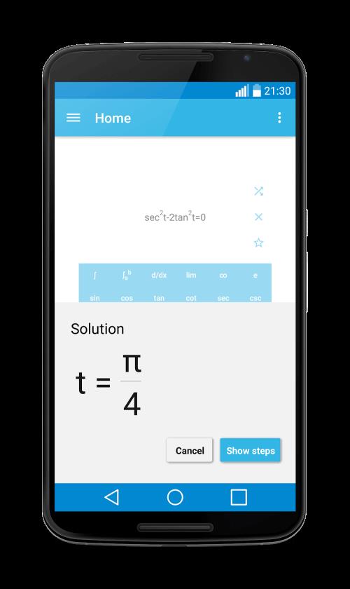 MalMath: Step by step solver應用截圖第2張