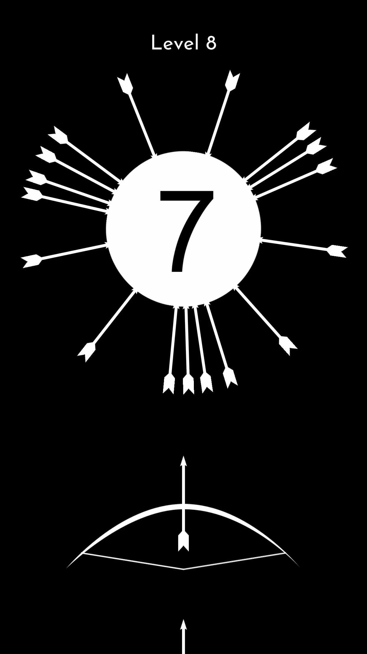 Twisty Arrow: Bow Game Captura de pantalla 1