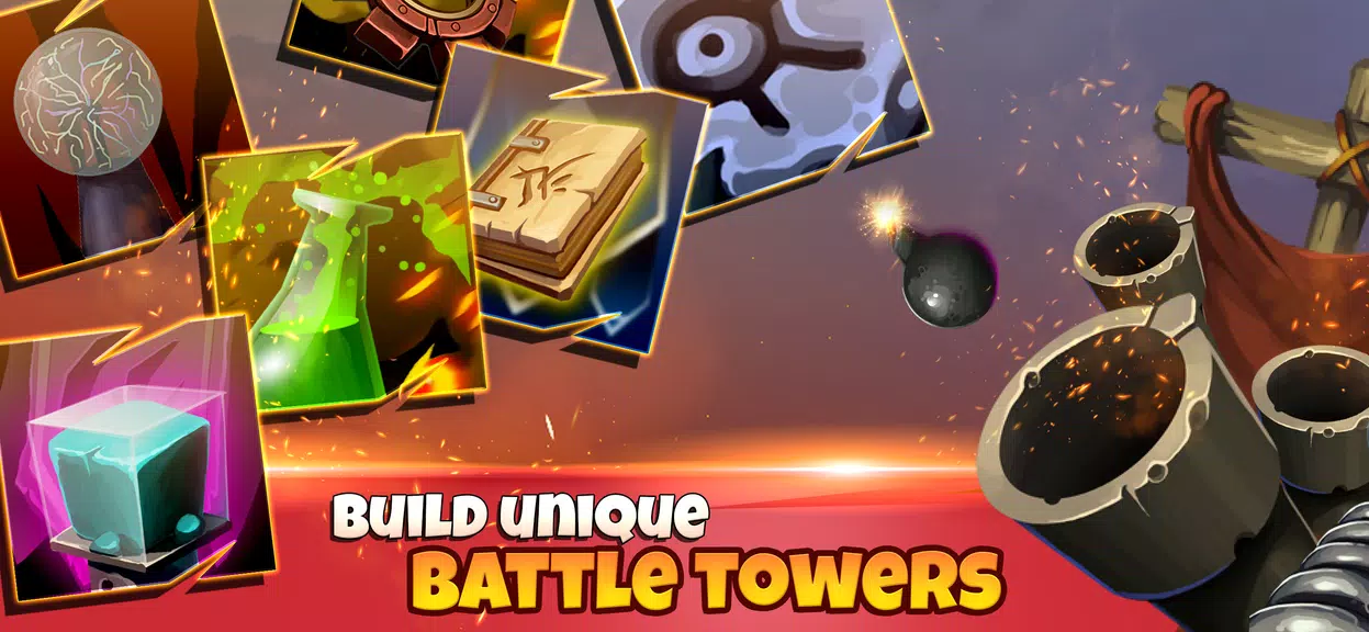 TowerBall: Idle Incremental TD Captura de pantalla 1