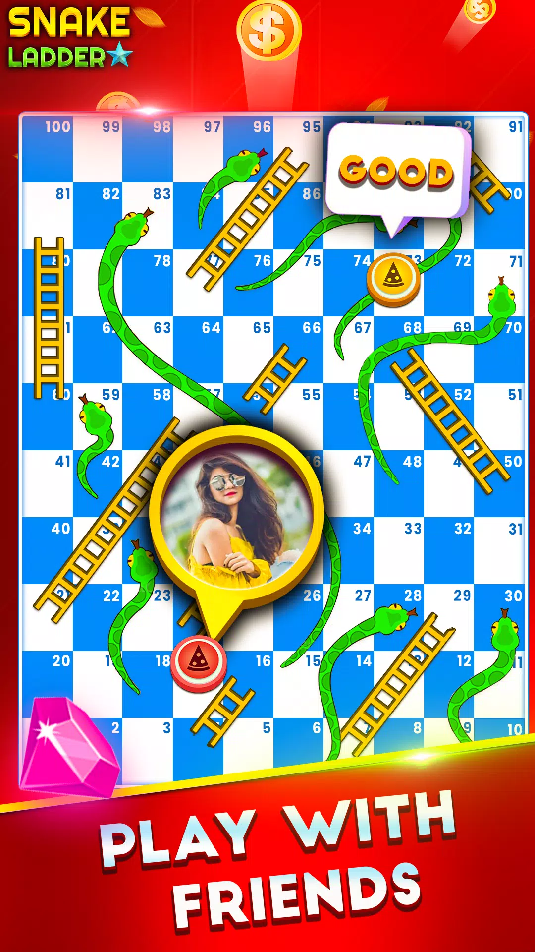 Snakes and Ladders Star स्क्रीनशॉट 3