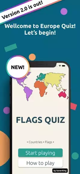 Flags Quiz:  World Geo Trivia Screenshot 0